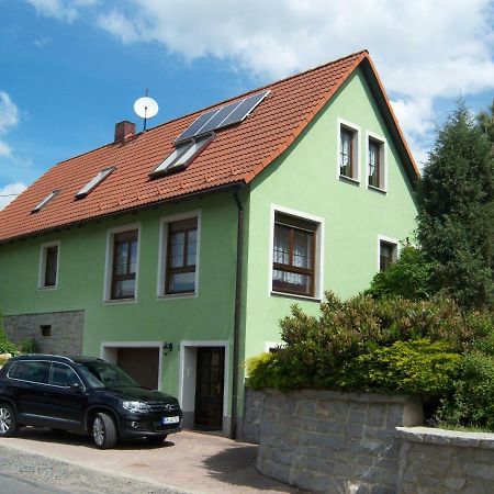 Ferienwohnung "An Der St. Ludmila" Crostwitz Dış mekan fotoğraf