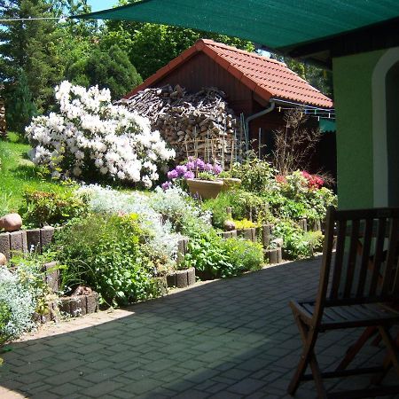 Ferienwohnung "An Der St. Ludmila" Crostwitz Dış mekan fotoğraf