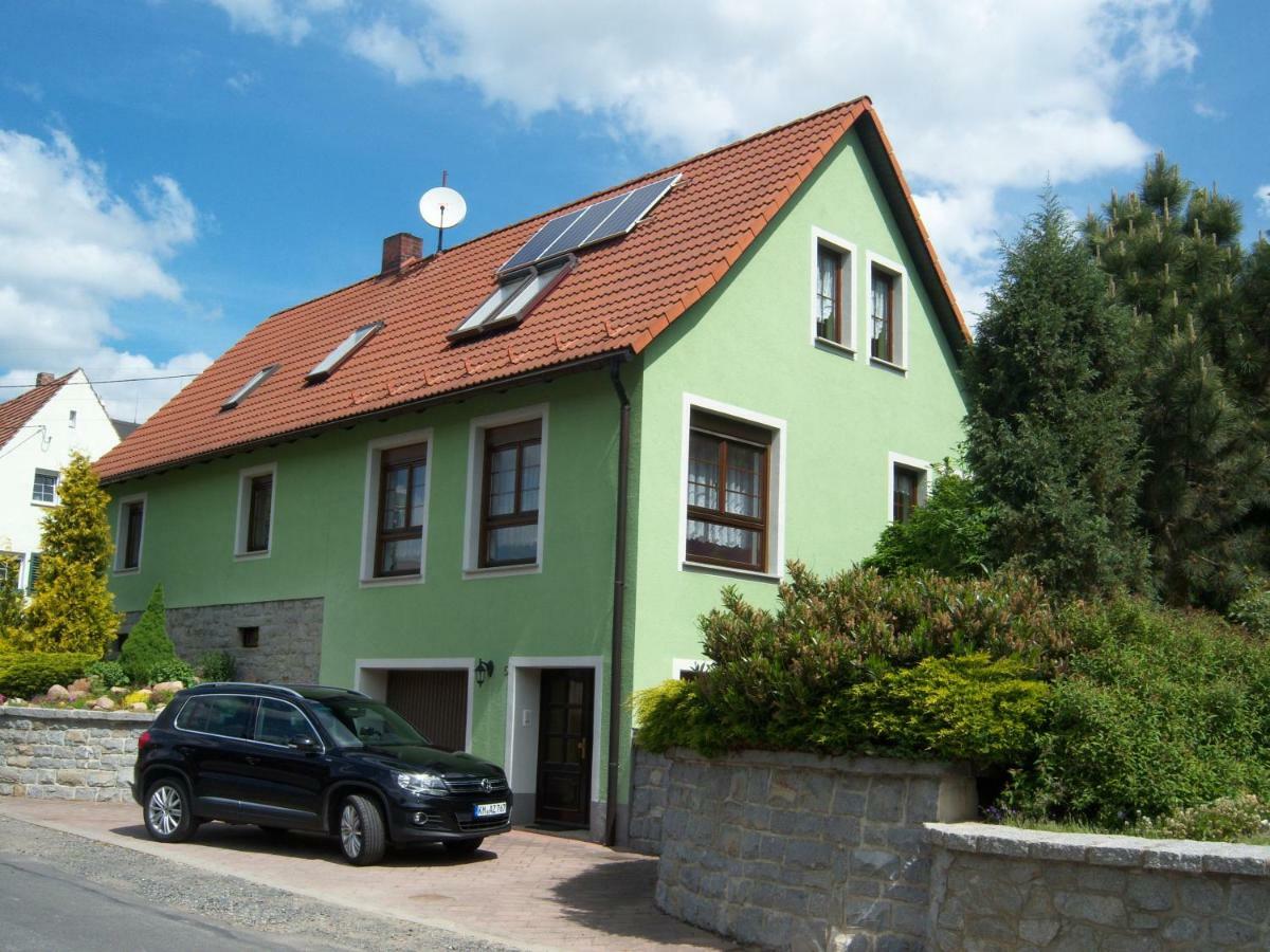 Ferienwohnung "An Der St. Ludmila" Crostwitz Dış mekan fotoğraf