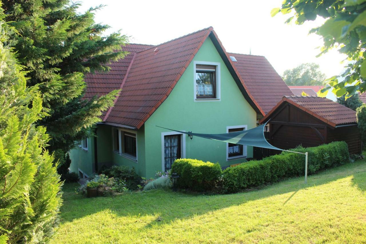 Ferienwohnung "An Der St. Ludmila" Crostwitz Dış mekan fotoğraf