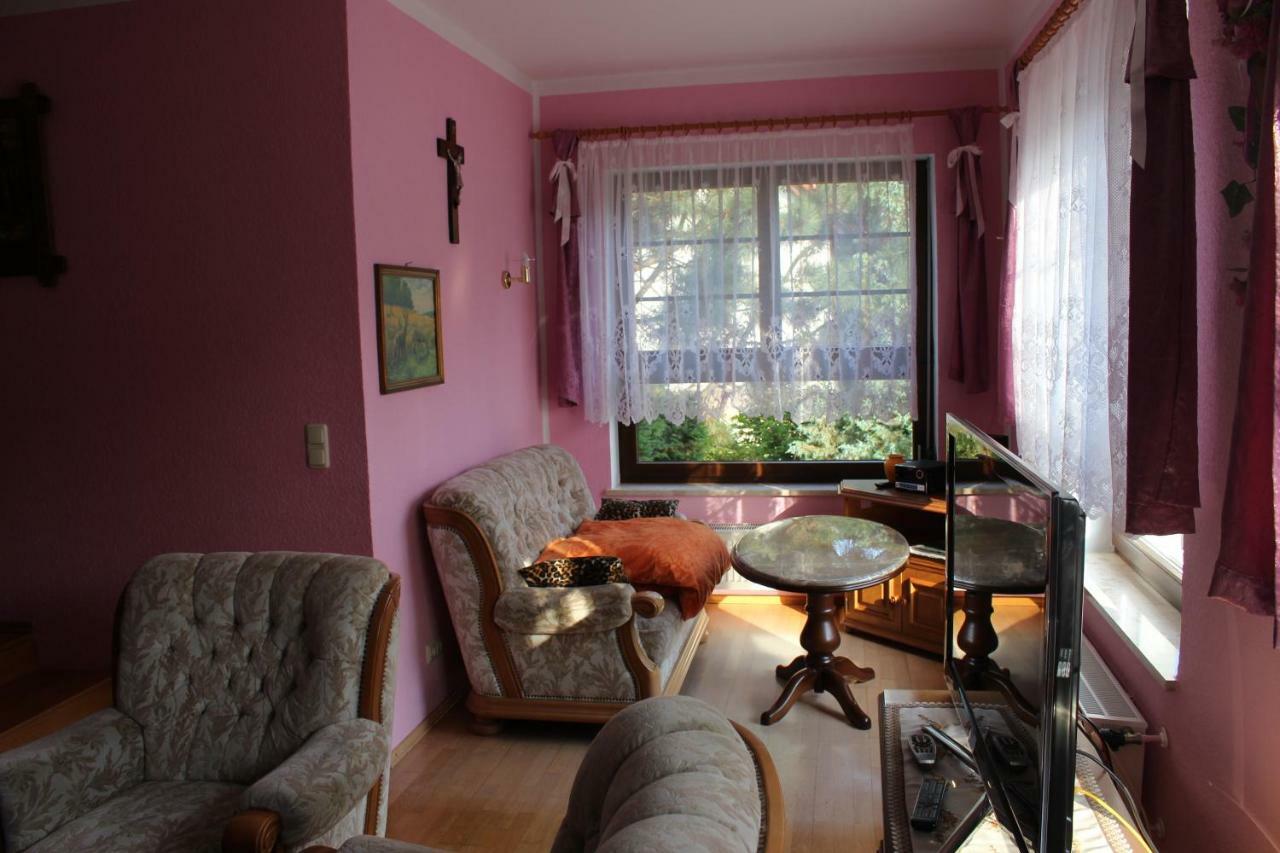 Ferienwohnung "An Der St. Ludmila" Crostwitz Dış mekan fotoğraf