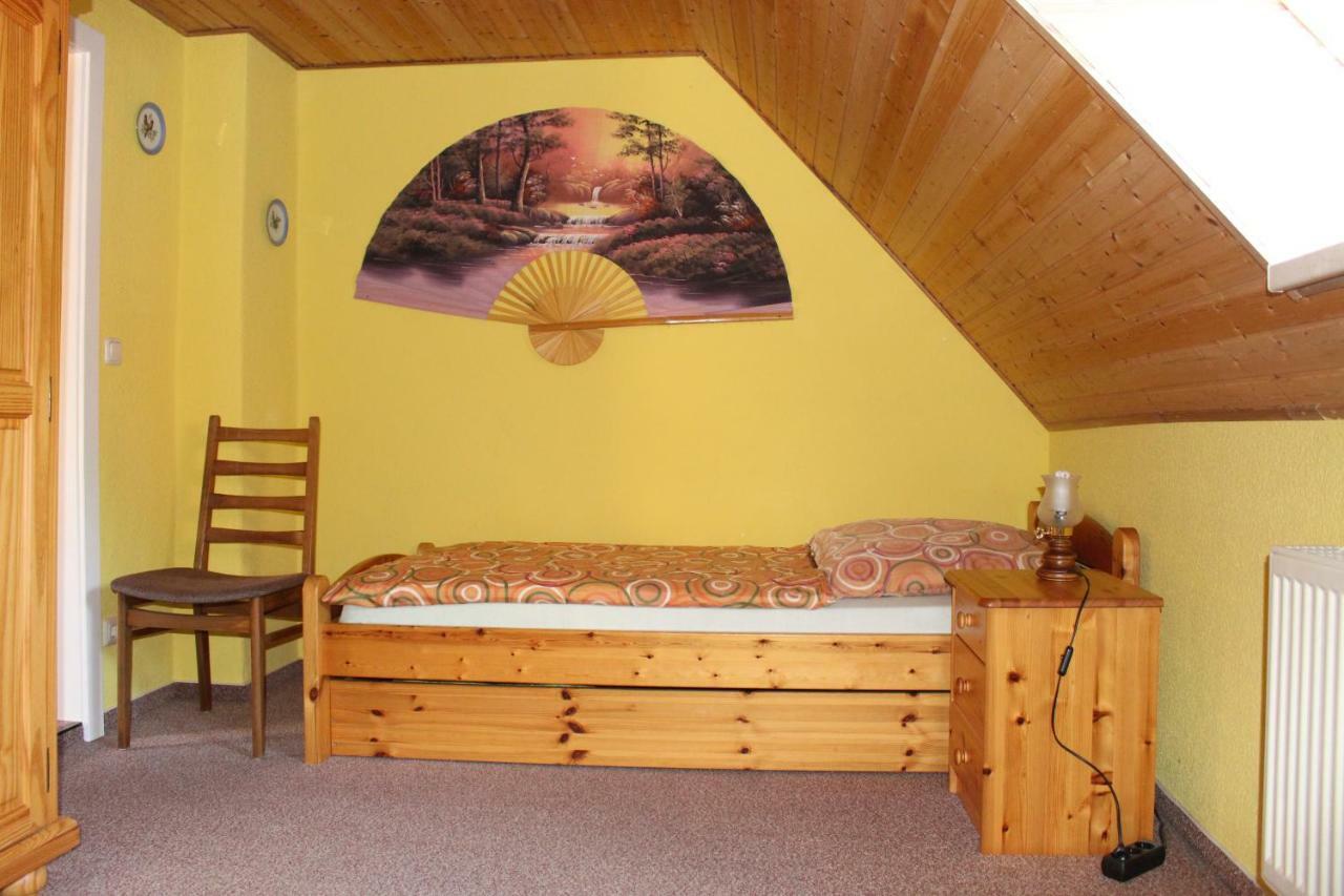 Ferienwohnung "An Der St. Ludmila" Crostwitz Dış mekan fotoğraf