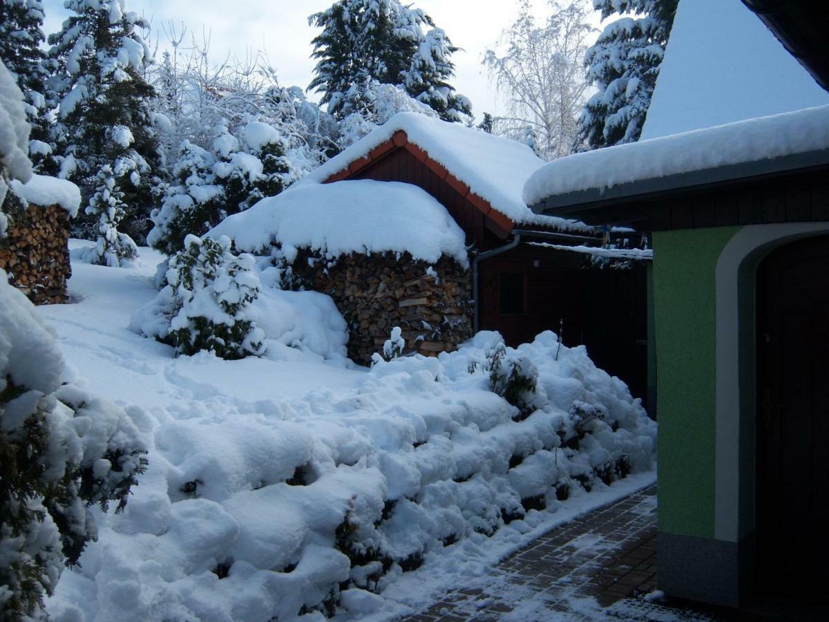 Ferienwohnung "An Der St. Ludmila" Crostwitz Dış mekan fotoğraf