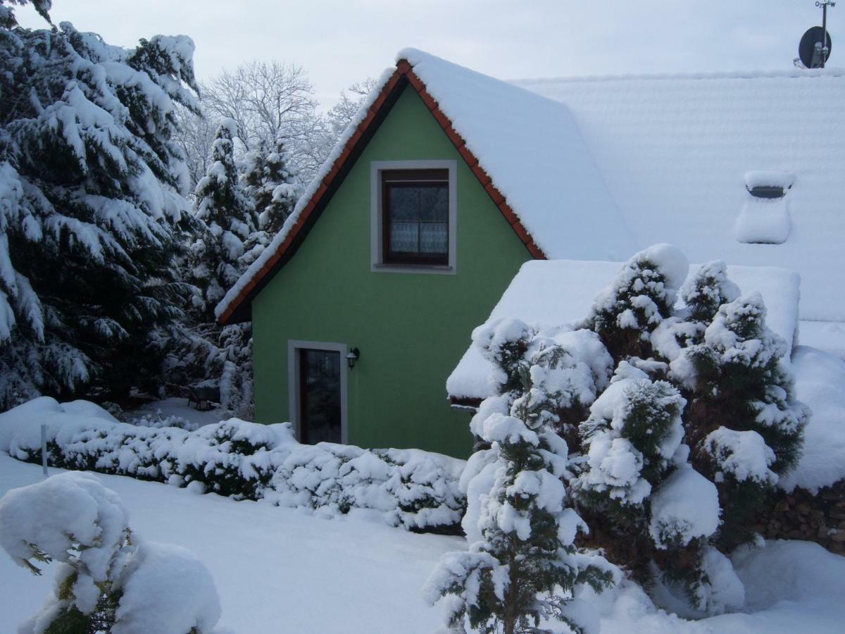 Ferienwohnung "An Der St. Ludmila" Crostwitz Dış mekan fotoğraf